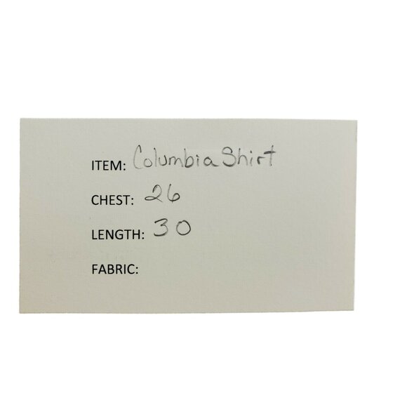 Columbia Vented Shirt Men's Sz XL Cream Plaid Omni Shade Short Sleeve - Picture 6 of 6